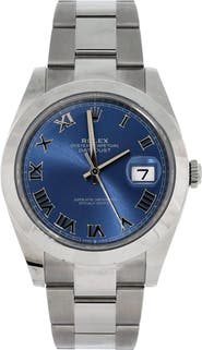 Pre-Owned Rolex Oyster Perpetual Datejust Automatic Watch Stainless Steel 41