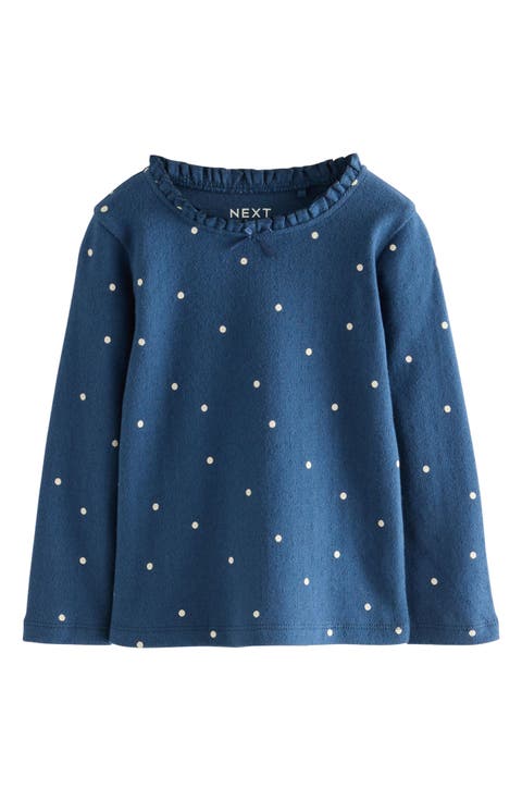 Kids' Polka Dot Long Sleeve T-Shirt (Little Kid)