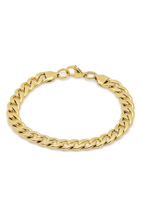 Men's Curb Chain Bracelet