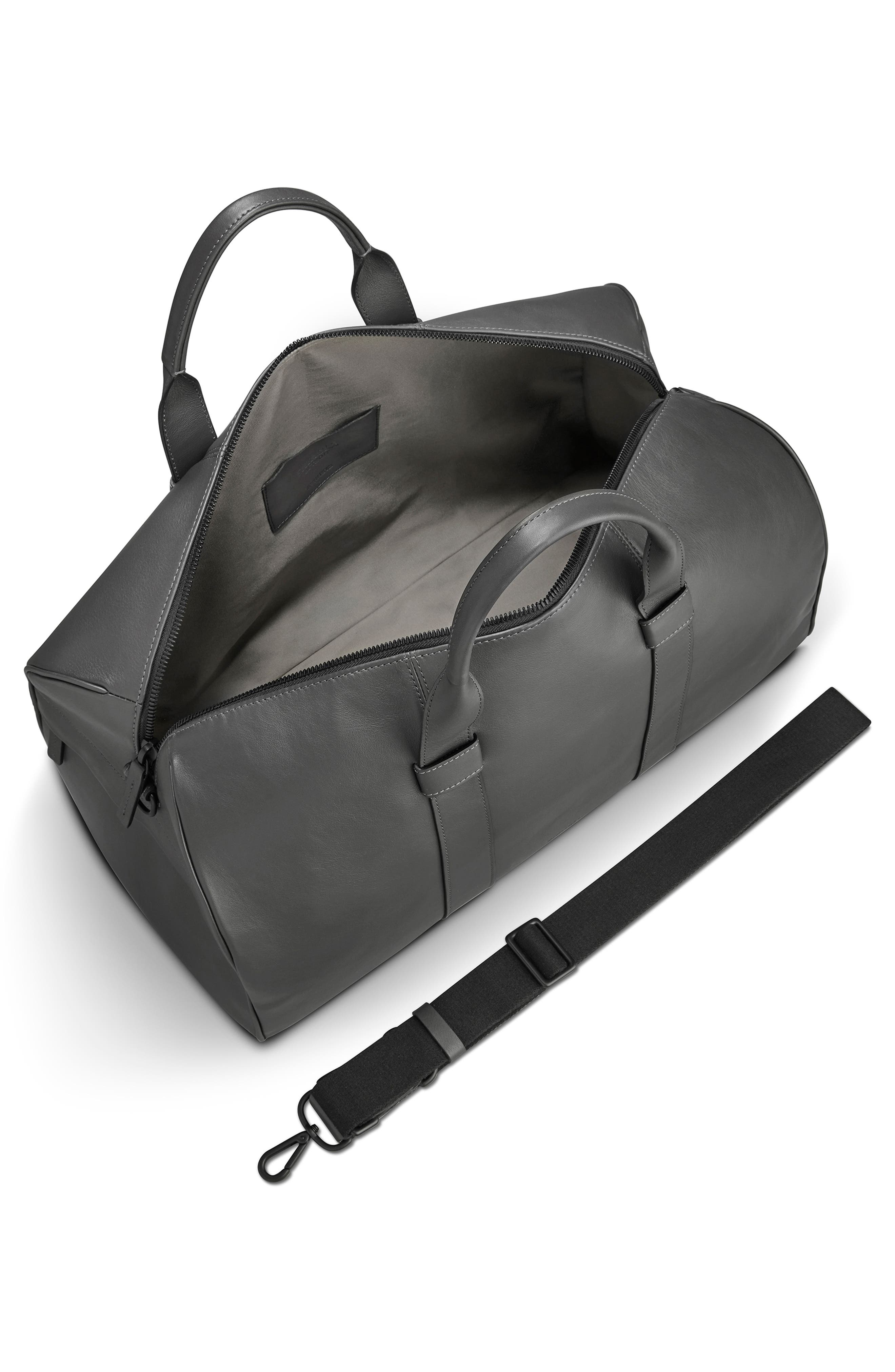 Shinola Guardian Leather Duffle Bag, Alternate, color, 
