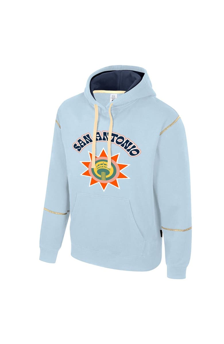 Stadium Essentials Unisex Stadium Essentials Light Blue San Antonio Spurs 2024/25 City Edition Monument Pullover Hoodie, Alternate, color, 
