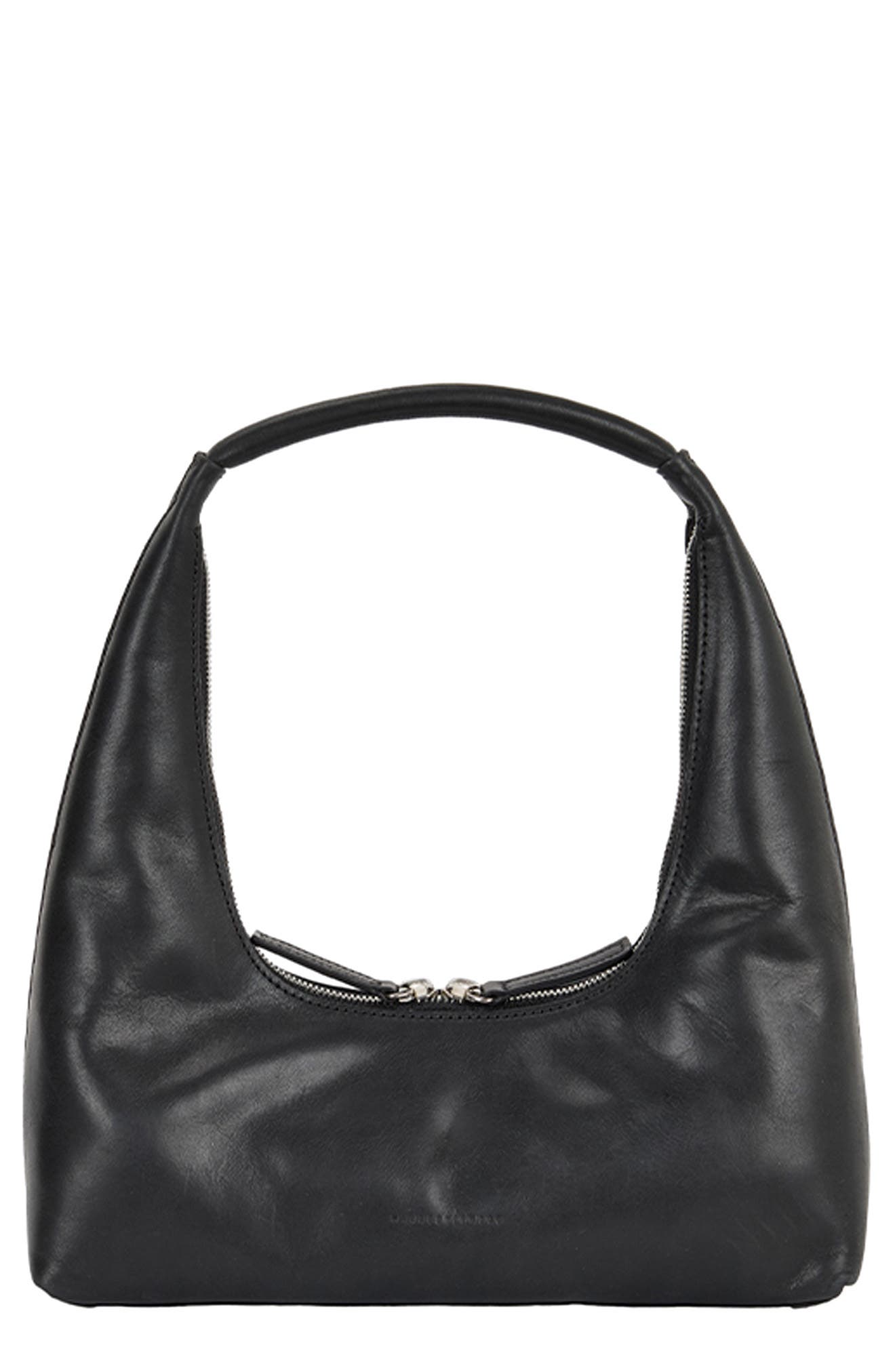 MARGESHERWOOD Leather Hobo Bag, Main, color, 