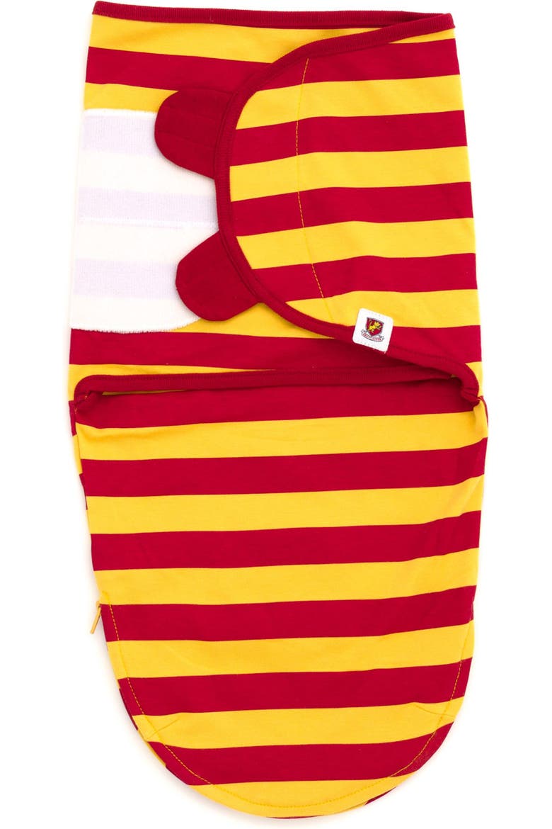 Sleepwear Swaddle Sack Set, Alternate, color, Sage Red Oatmeal