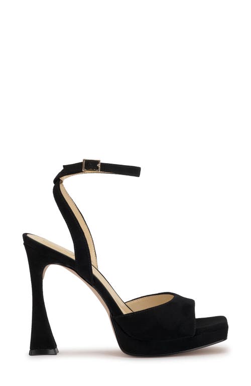 Jessica Simpson Jixte Ankle Strap Platform Sandal In Black