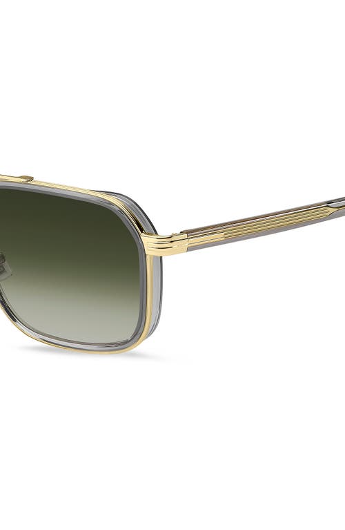 Hugo Boss Boss 55mm Rectangular Sunglasses