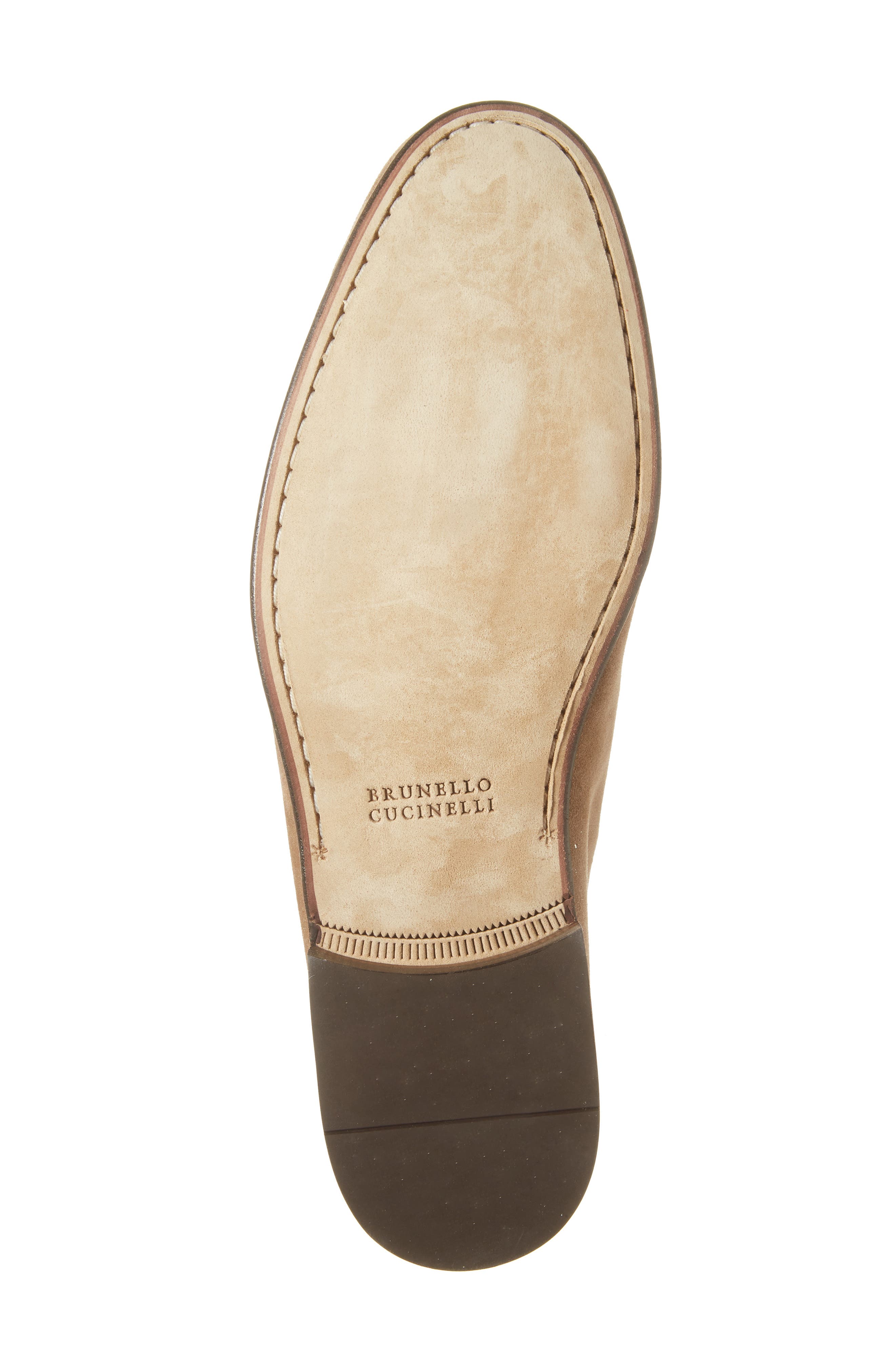 Brunello Cucinelli Deconstructed Penny Loafer, Alternate, color, C2767 Brown