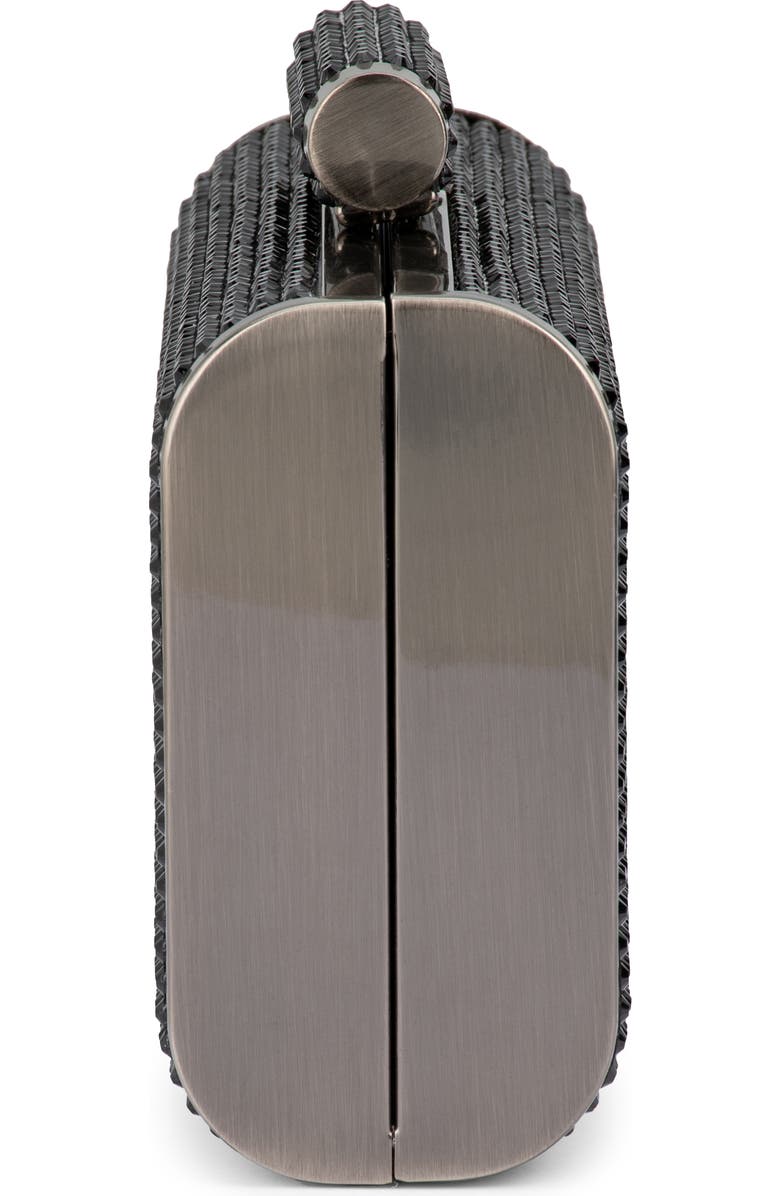 Olga Berg Bae Hot Fix Crystal Frame Clutch, Alternate, color,