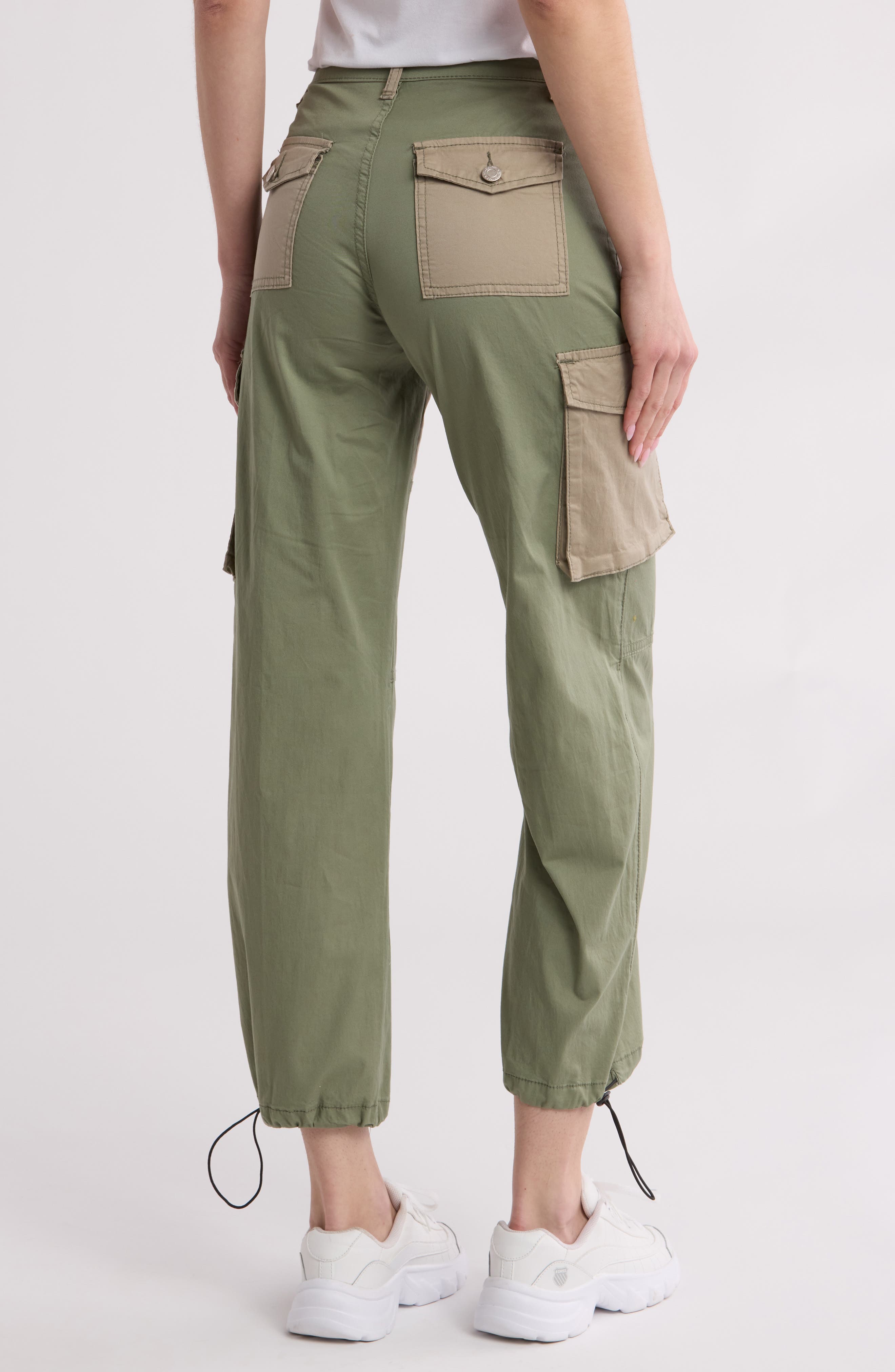 FLYING ANGEL Colorblock Parachute Pants (Women) | Nordstromrack