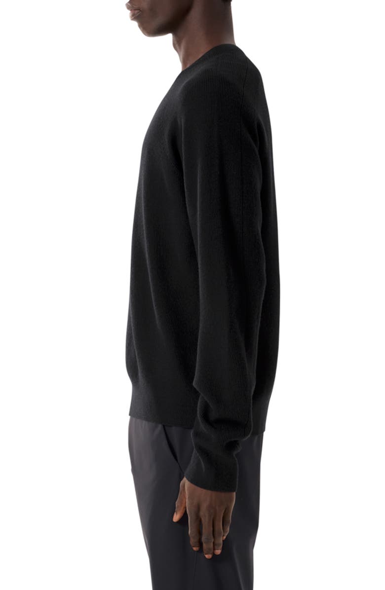 Veilance Wool Blend Sweater, Alternate, color, Black