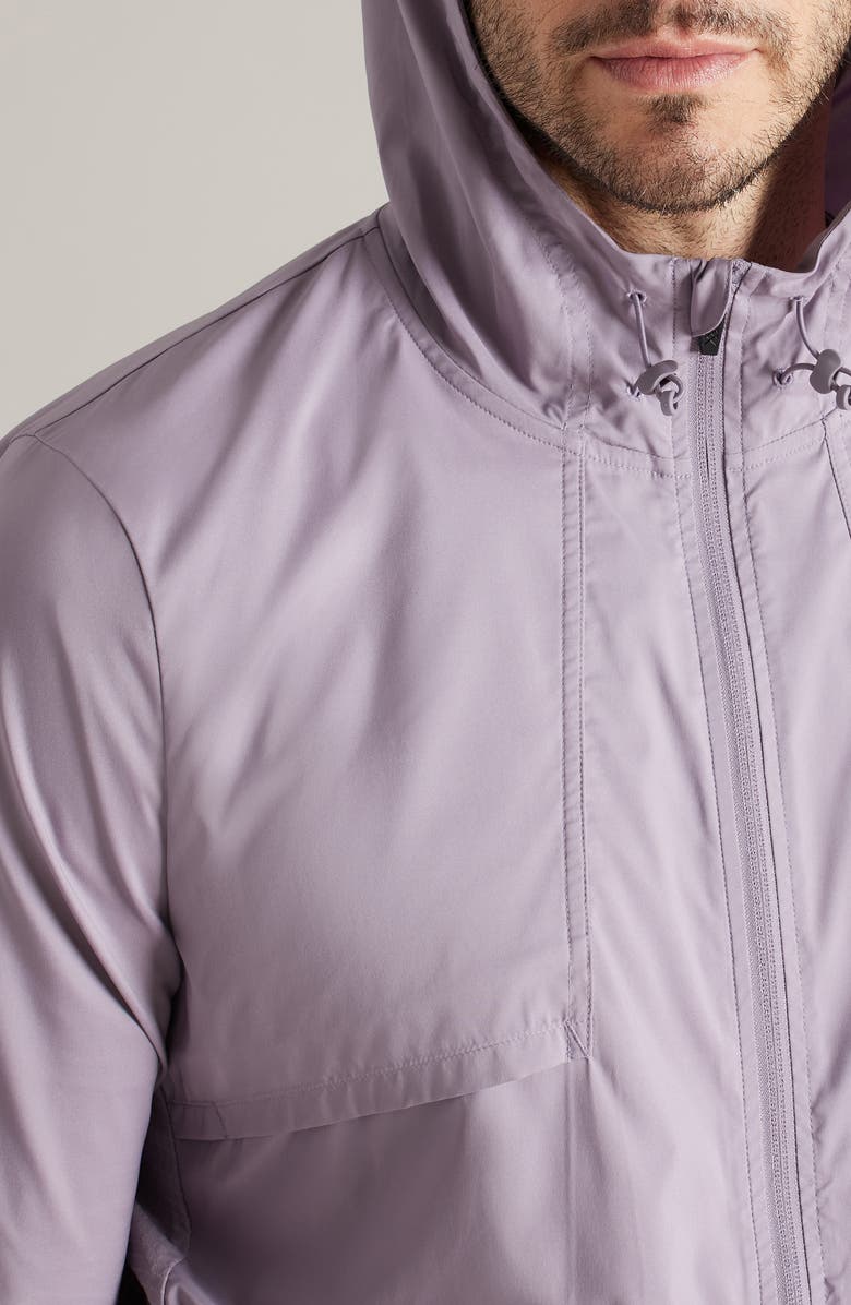 Rhone Outpace Full Zip Jacket, Alternate, color, Gray Stone