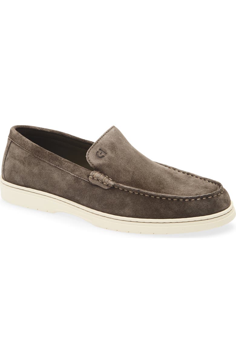 Cole Haan Greenwich Grand Venetian Loafer, Main, color, Morel Suede Ivory