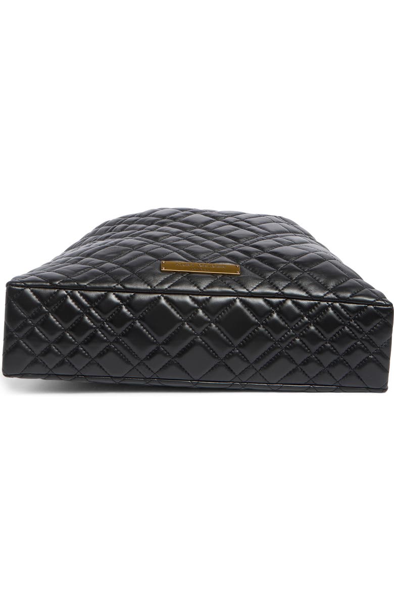 Kurt Geiger London Brixton Drawstring Quilted Leather Shoulder Bag, Alternate, color,