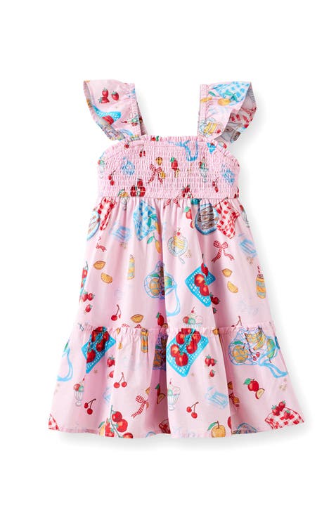 Kid's Gigi Flutter Sleeve Dress
