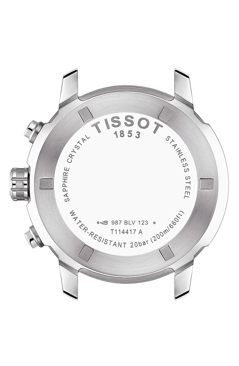 Tissot PRC 200 Chronograph Bracelet Watch, 43mm, Alternate, color, 