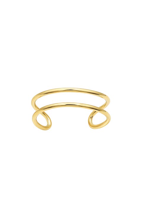 10k Gold Two Row Toe Ring