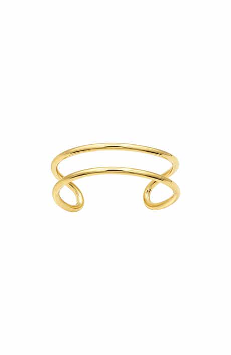 10k Gold Two Row Toe Ring