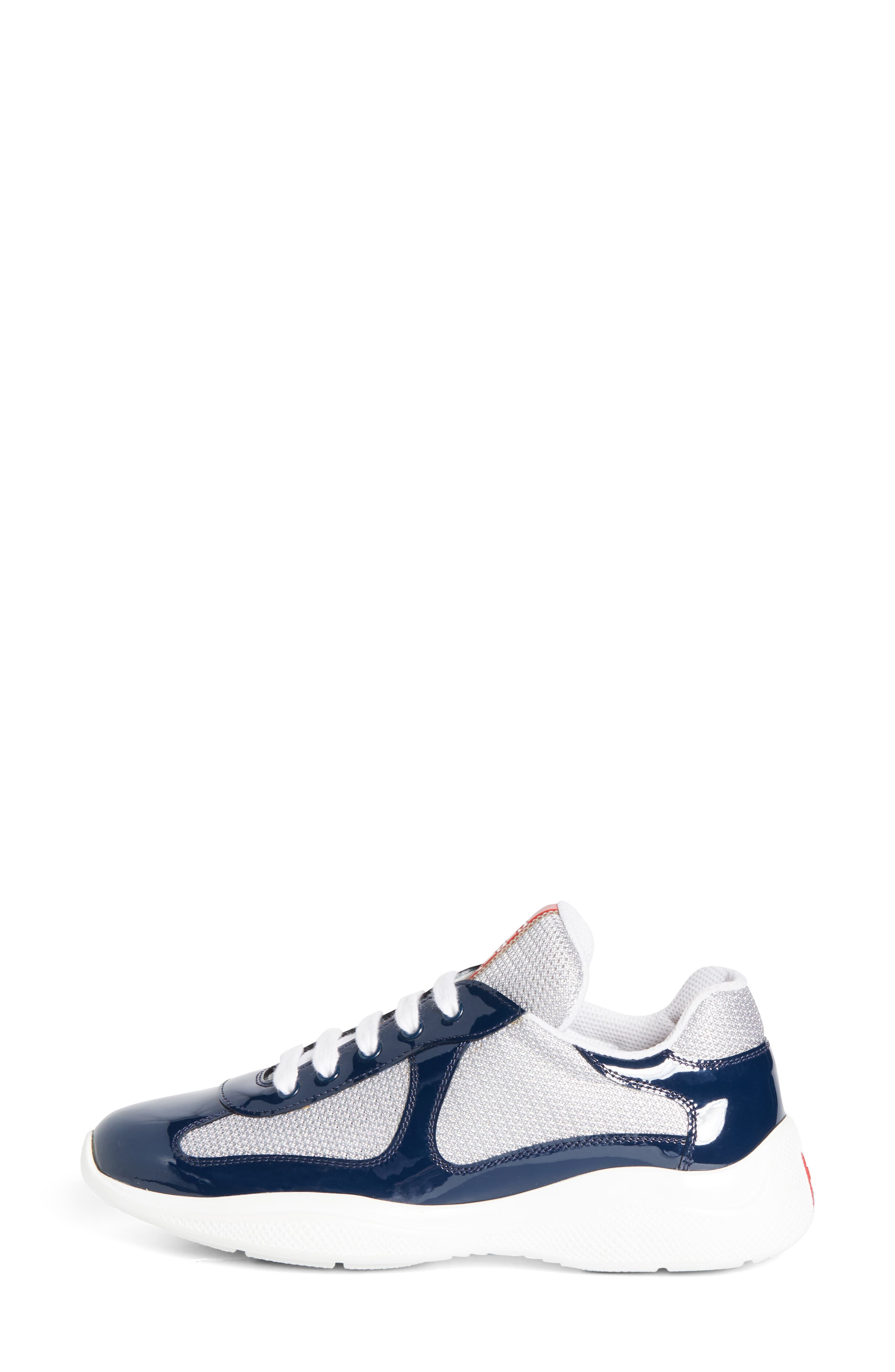 America's Cup Sneaker, Alternate, color, BLUE/ GREY