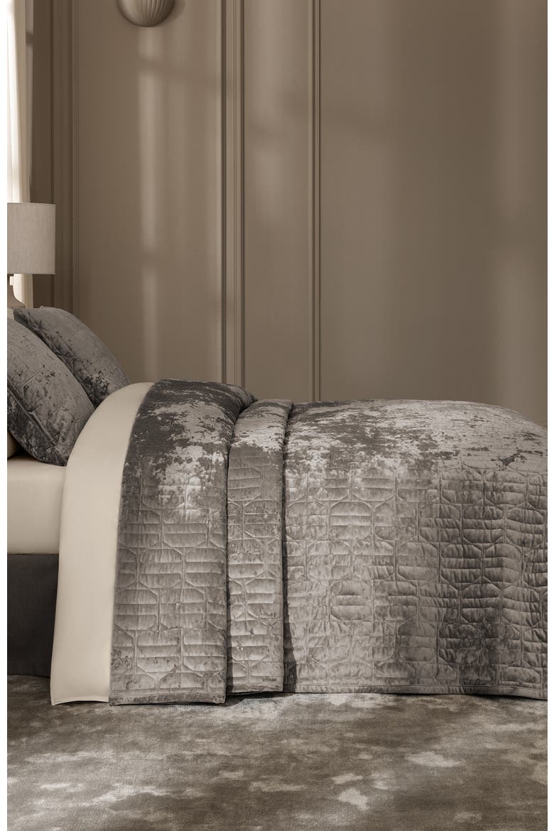 Arnas Bedcover, Alternate, color, Grey