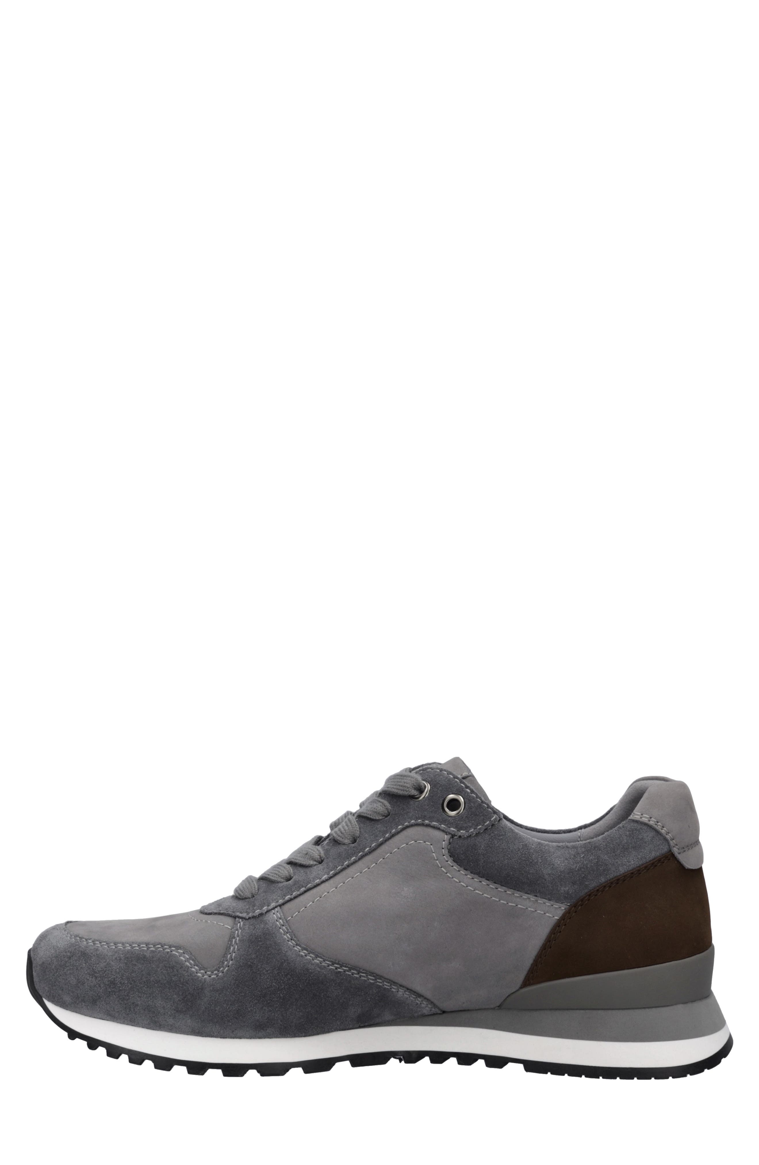 Axel 01 Leather Sneaker, Alternate, color, GRAY