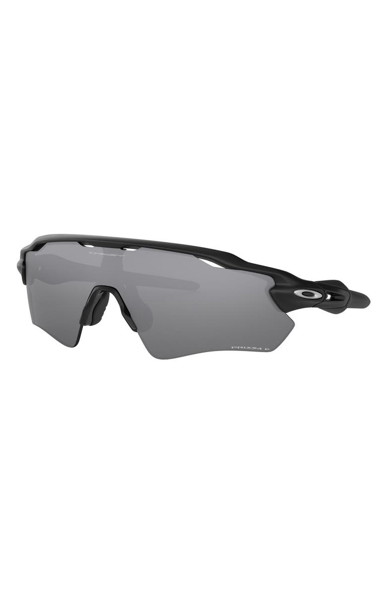Oakley Radar<sup>®</sup> EV Path<sup>®</sup> 38mm Wrap Shield Sunglasses, Alternate, color, Black