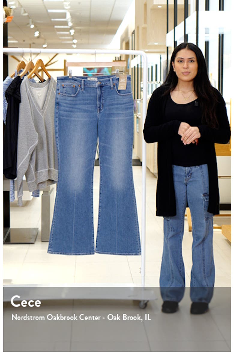 Flea Market High Waist Flare Jeans video