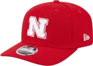 New Era Men's New Era  Scarlet Nebraska Huskers Team Collective 9SEVENTY Stretch-Snap Adjustable Hat