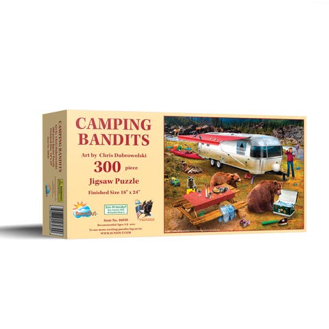 Camping Bandits 300 piece Jigsaw Puzzle for Adults