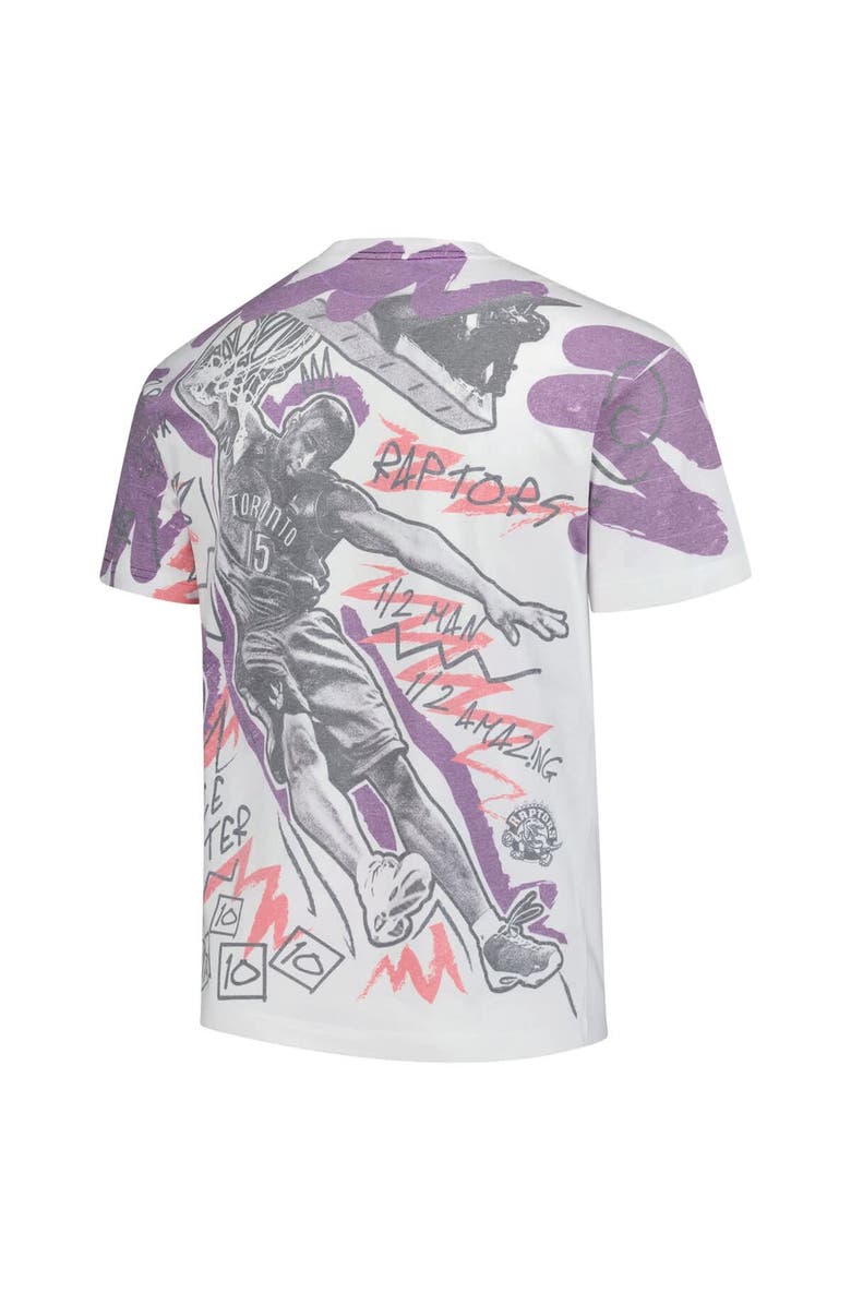 Mitchell & Ness Men's Mitchell & Ness Vince Carter White 2000 NBA All-Star Game Showstopper T-Shirt, Alternate, color, White