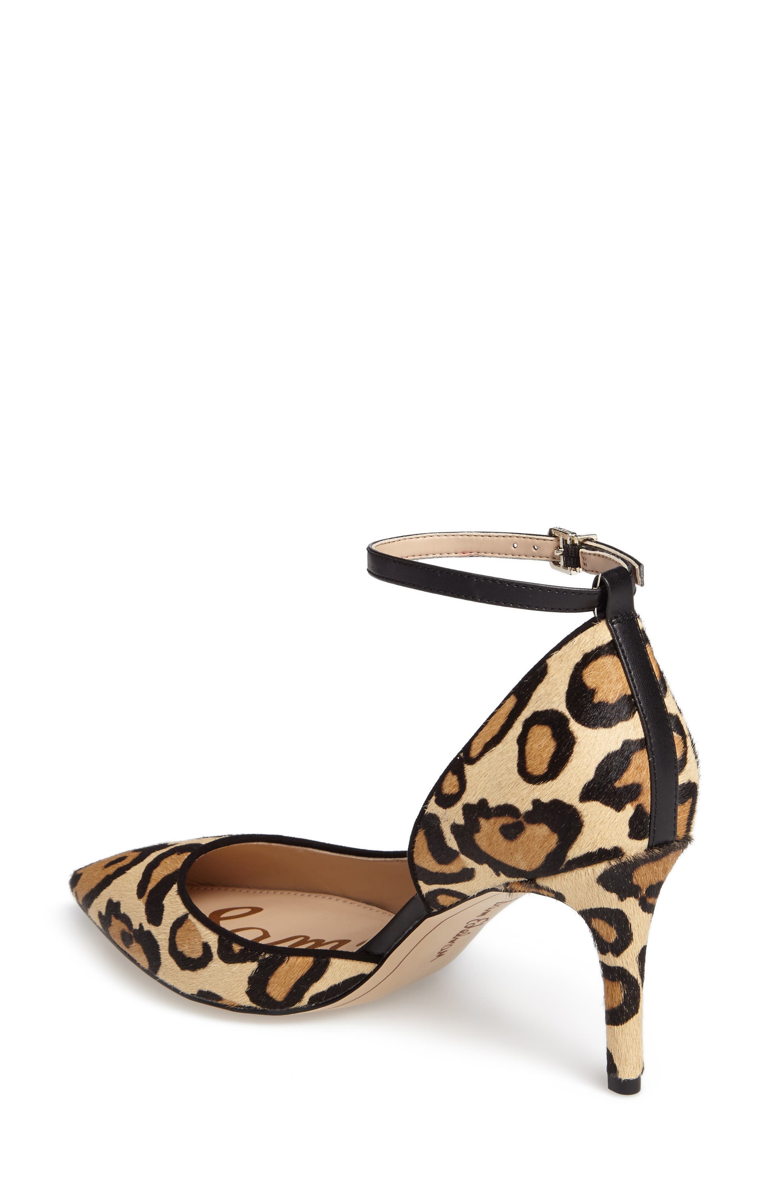 Tia Genuine Calf Hair Pump, Alternate, color, NEW NUDE LEOPARD CALF