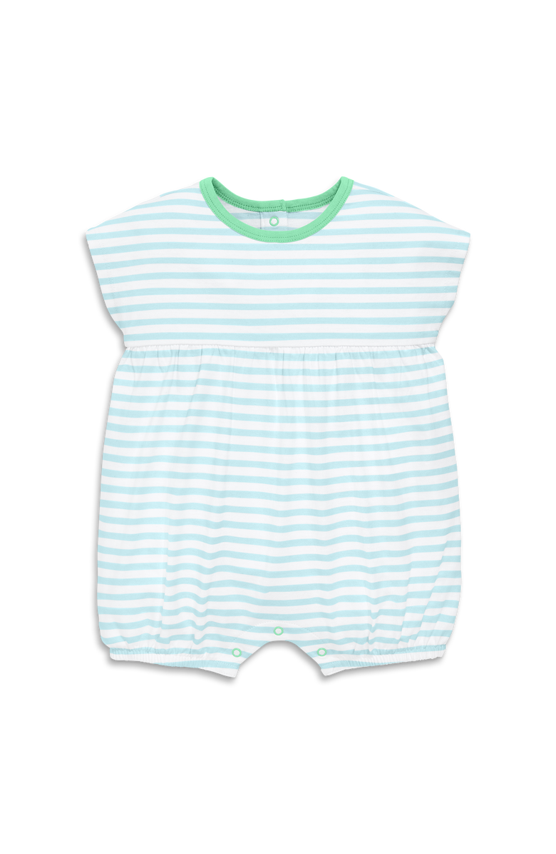 Primary Baby Bubble Shortie In Stripe, Main, color, Saltwater White Stripes