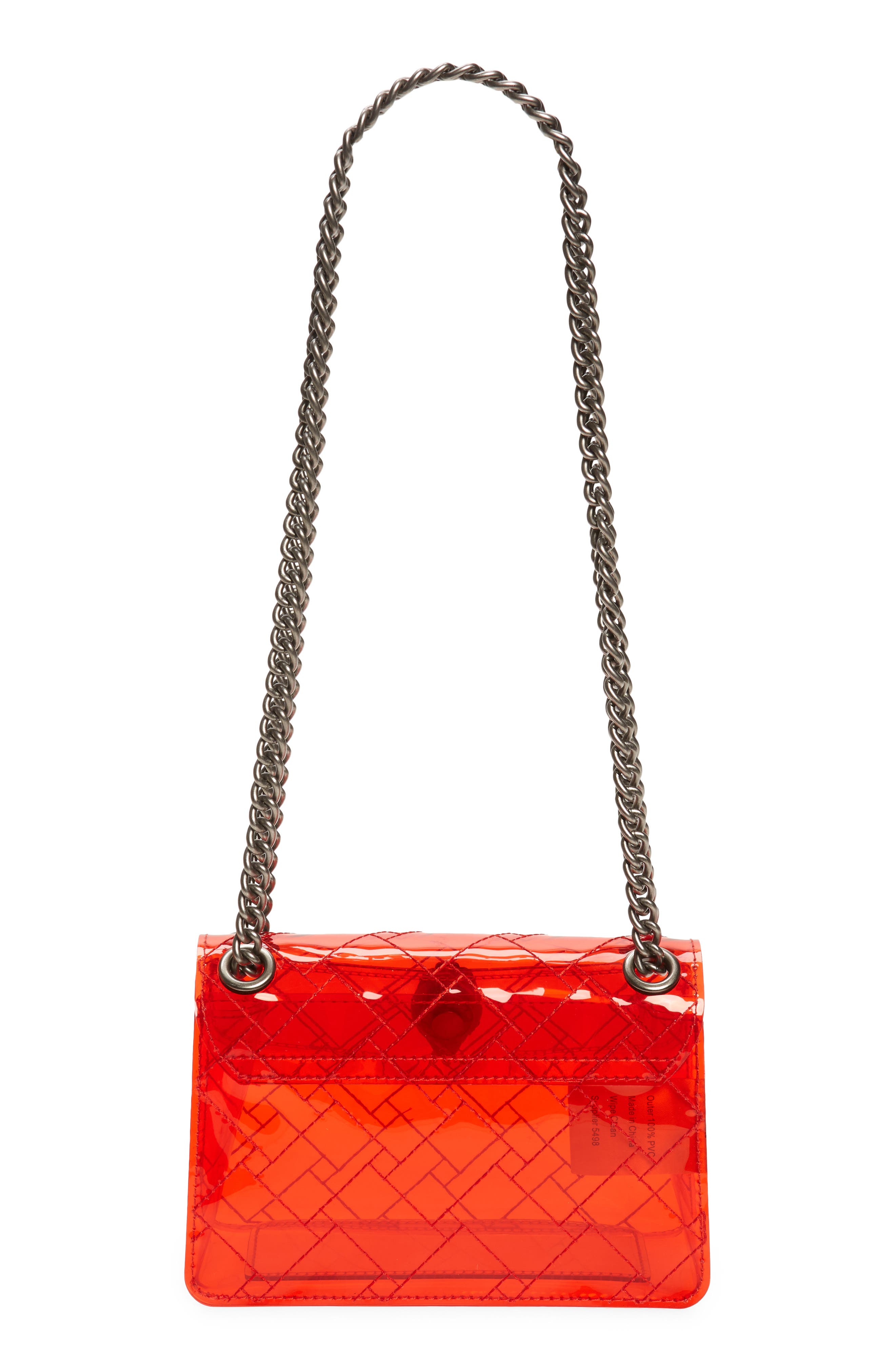 Kurt Geiger London Mini Kensington Transparent Shoulder Bag, Alternate, color, 