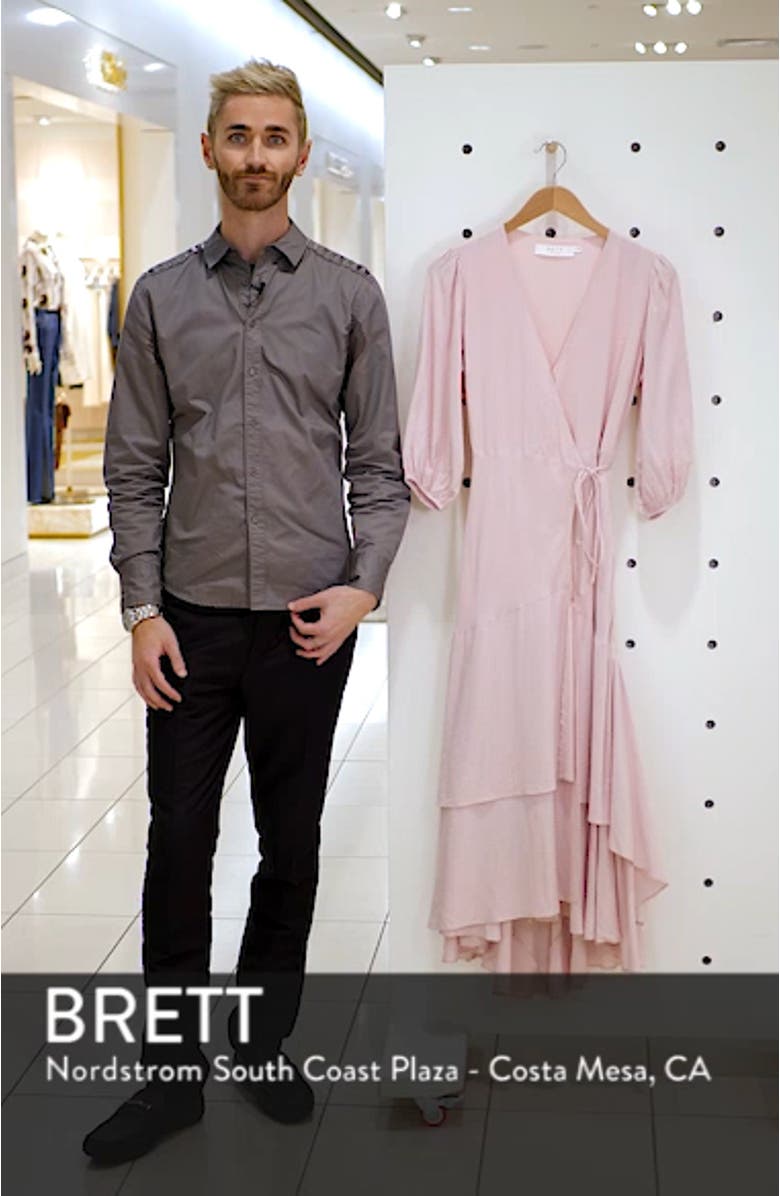 Shawna Wrap Maxi Dress, sales video thumbnail