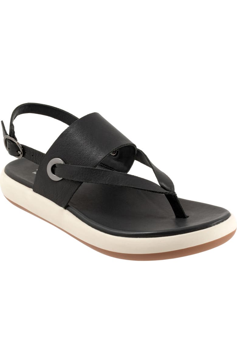 SoftWalk<sup>®</sup> Joliet Slingback Sandal, Main, color, Black