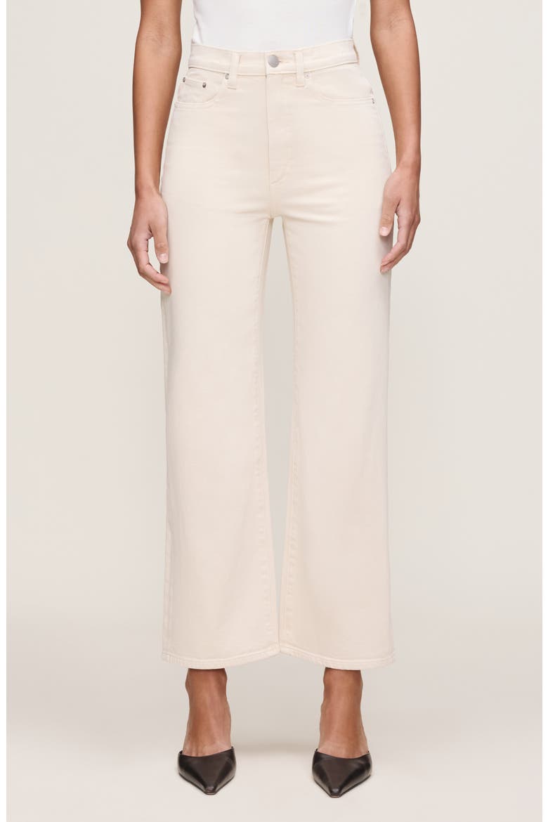 Karmine Refined SculptSystem High Rise Wide Leg Jeans, Main, color, FLAX
