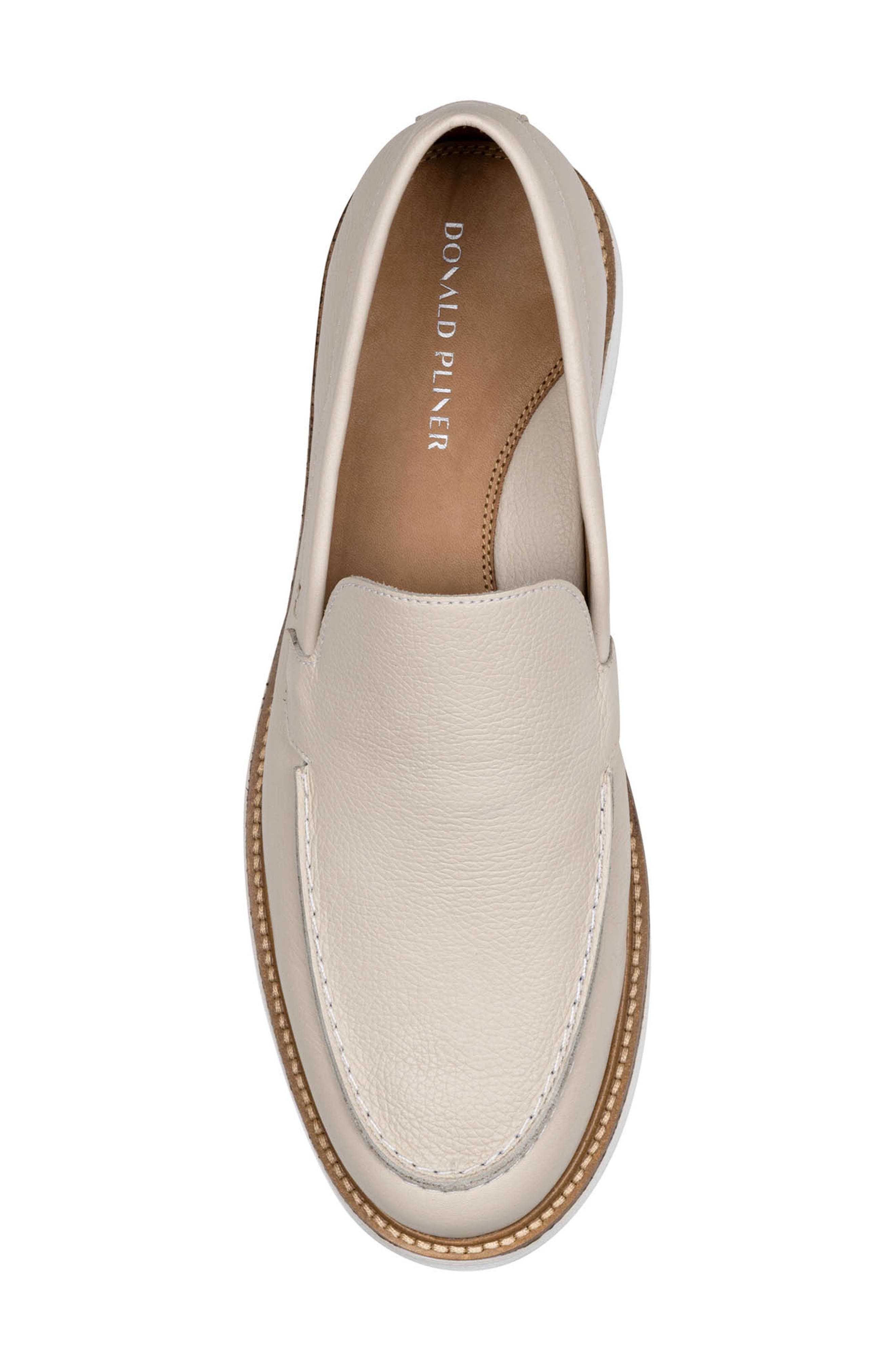 Donald Pliner Fifer Venetian Loafer, Alternate, color, Off White