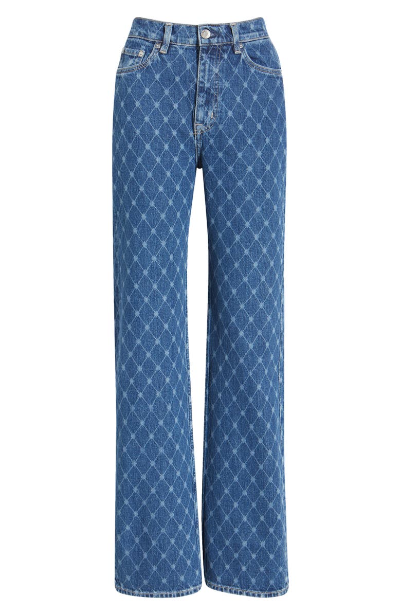 & Other Stories High Waist Flare Jeans, Alternate, color, 