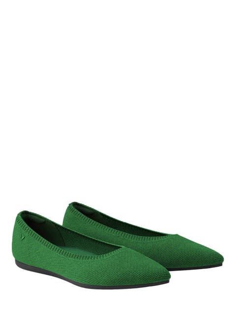Pointed-Toe Ballet Flats (Aria 5°)