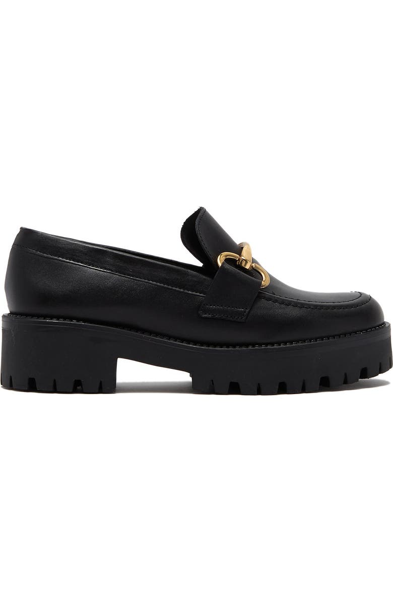 Steve Madden Arlowe Metal Bit Platform Loafer, Alternate, color,