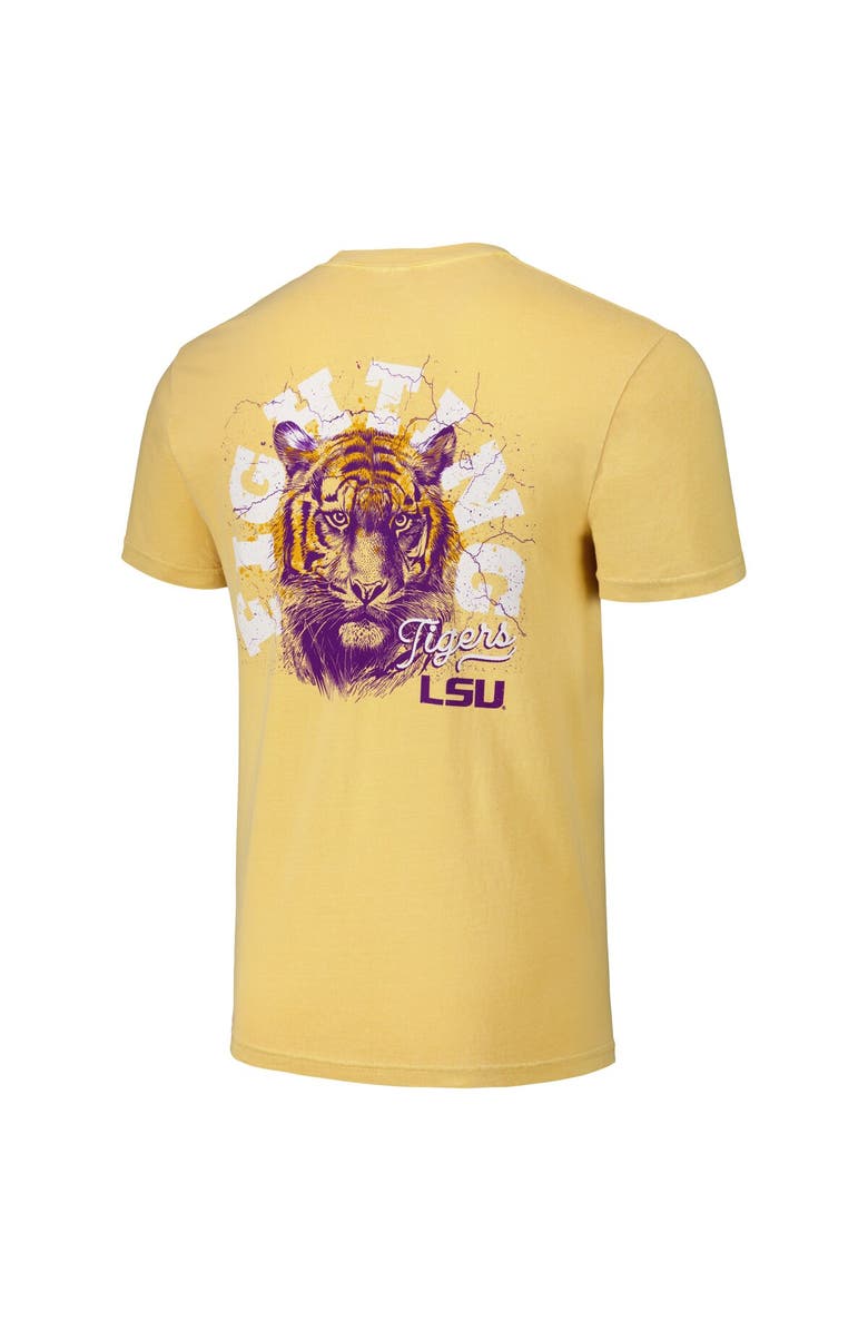 IMAGE ONE Unisex Gold LSU Tigers Hyper Local Worn Mascot T-Shirt, Alternate, color,