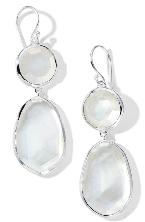 Ippolita Rock Candy® Small Snowman Drop Earrings In Silver