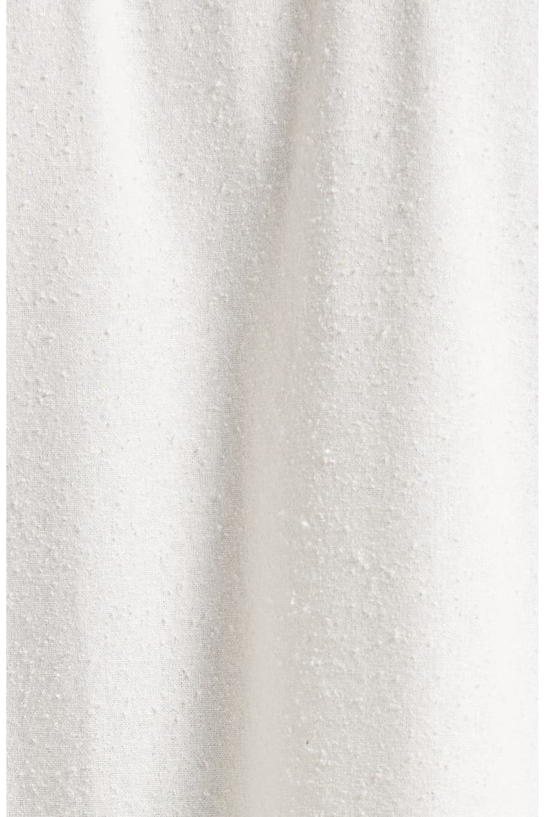 Classic Silk Button-Up Shirt, Alternate, color, WHITE SILK