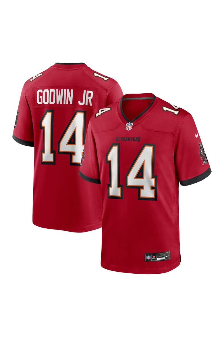 Men's Nike Chris Godwin Jr. Red Tampa Bay Buccaneers Game Player Jersey, Alternate, color, Red