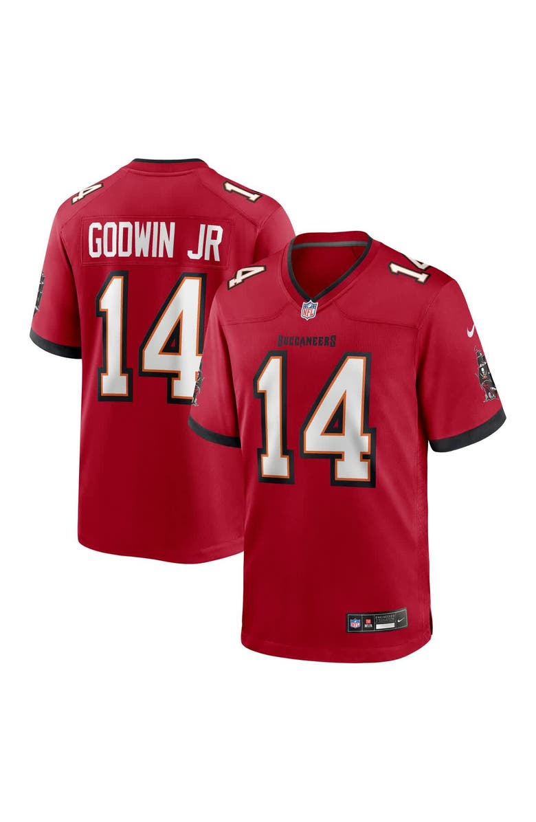 Nike Men's Nike Chris Godwin Jr. Red Tampa Bay Buccaneers Game Player Jersey, Alternate, color, Red