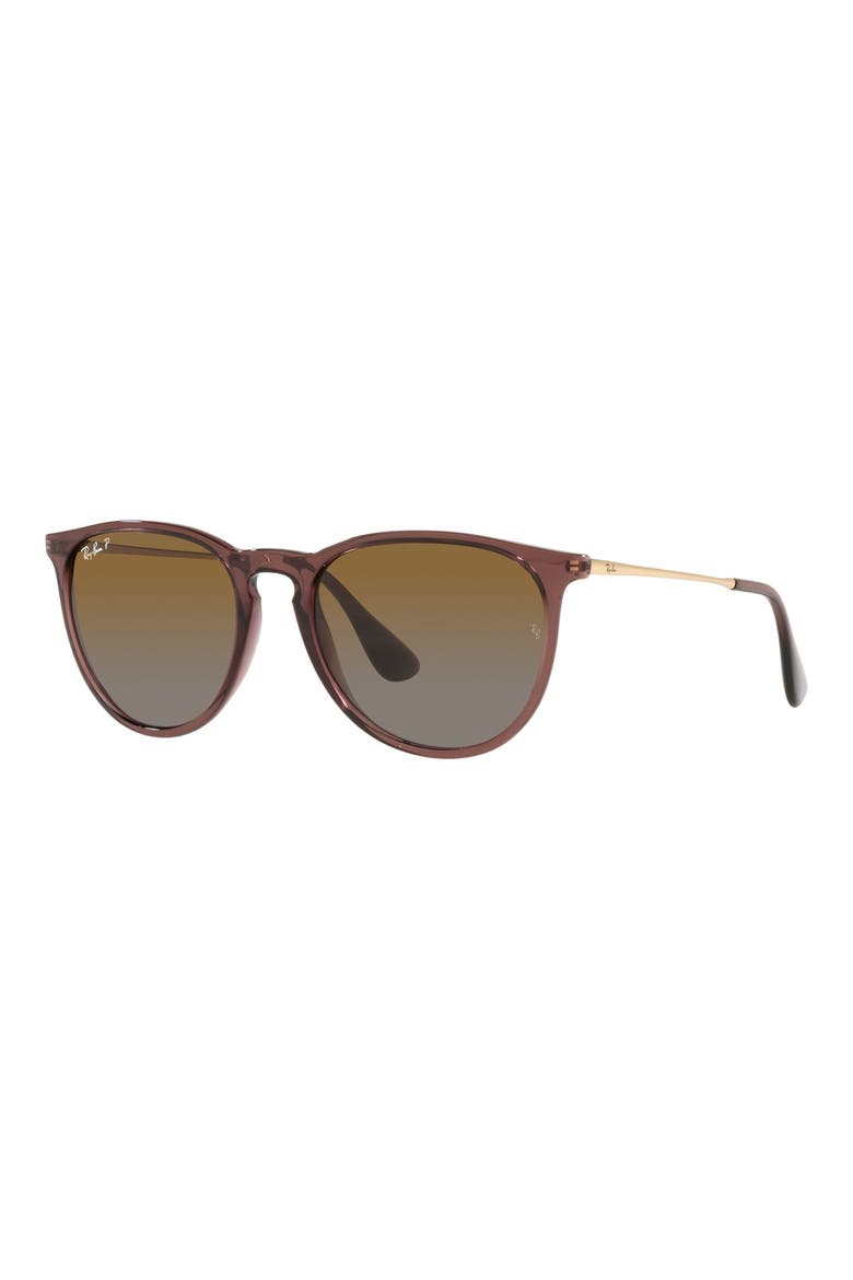 Erika Classic 54mm Sunglasses, Alternate, color, TRANSPARENT BROWN