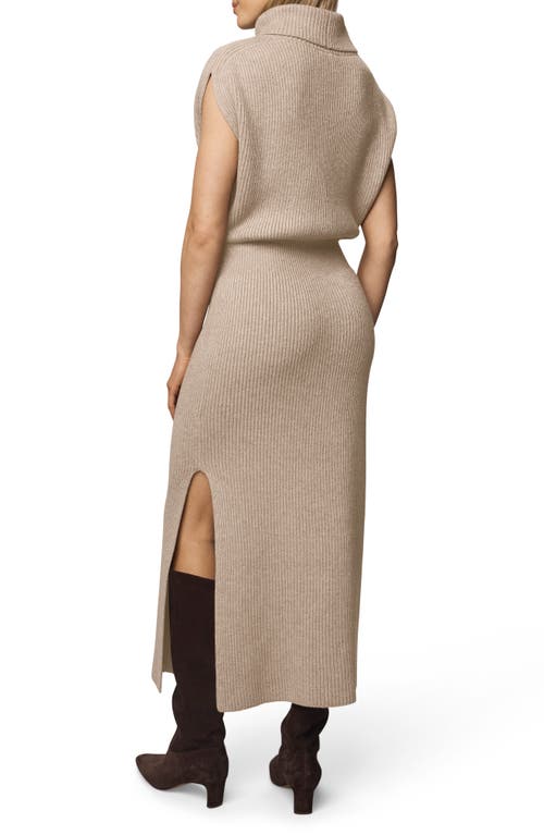 Splendid Marigold Maxi Sweater Dress In Brown