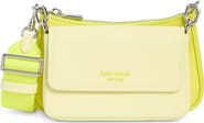 Kate Spade New York double up patent leather crossbody bag