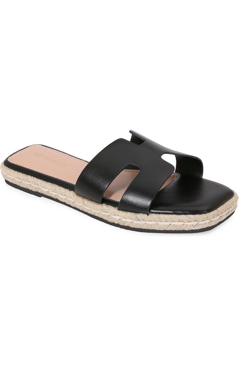 BERNESS Kendra Espadrille Slide Sandal, Main, color,