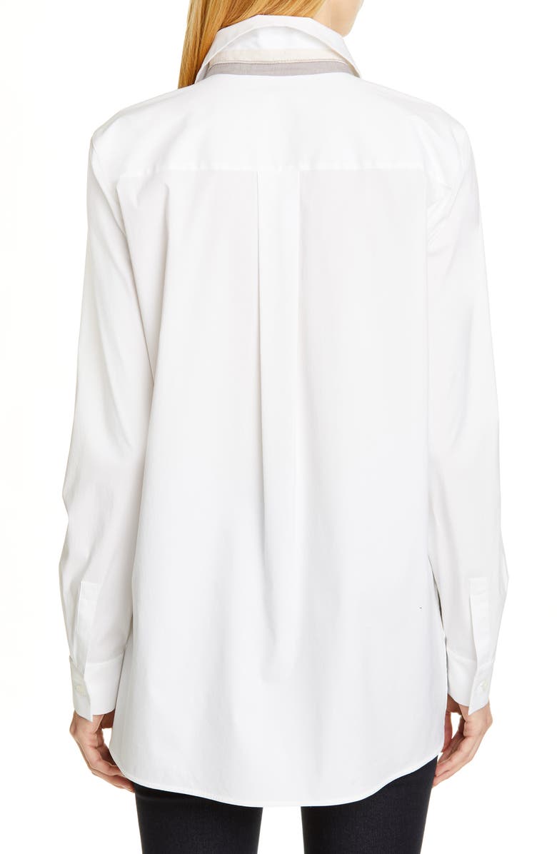 Lafayette 148 New York Minnie Shirt, Alternate, color,