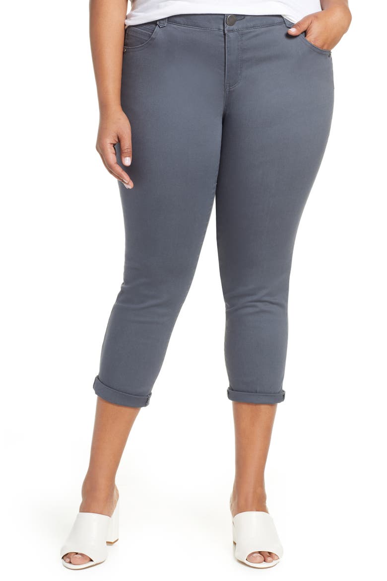 Ab-Solution Ankle Skimmer Jeans (Nordstrom Exclusive), Main, color, SHADOW