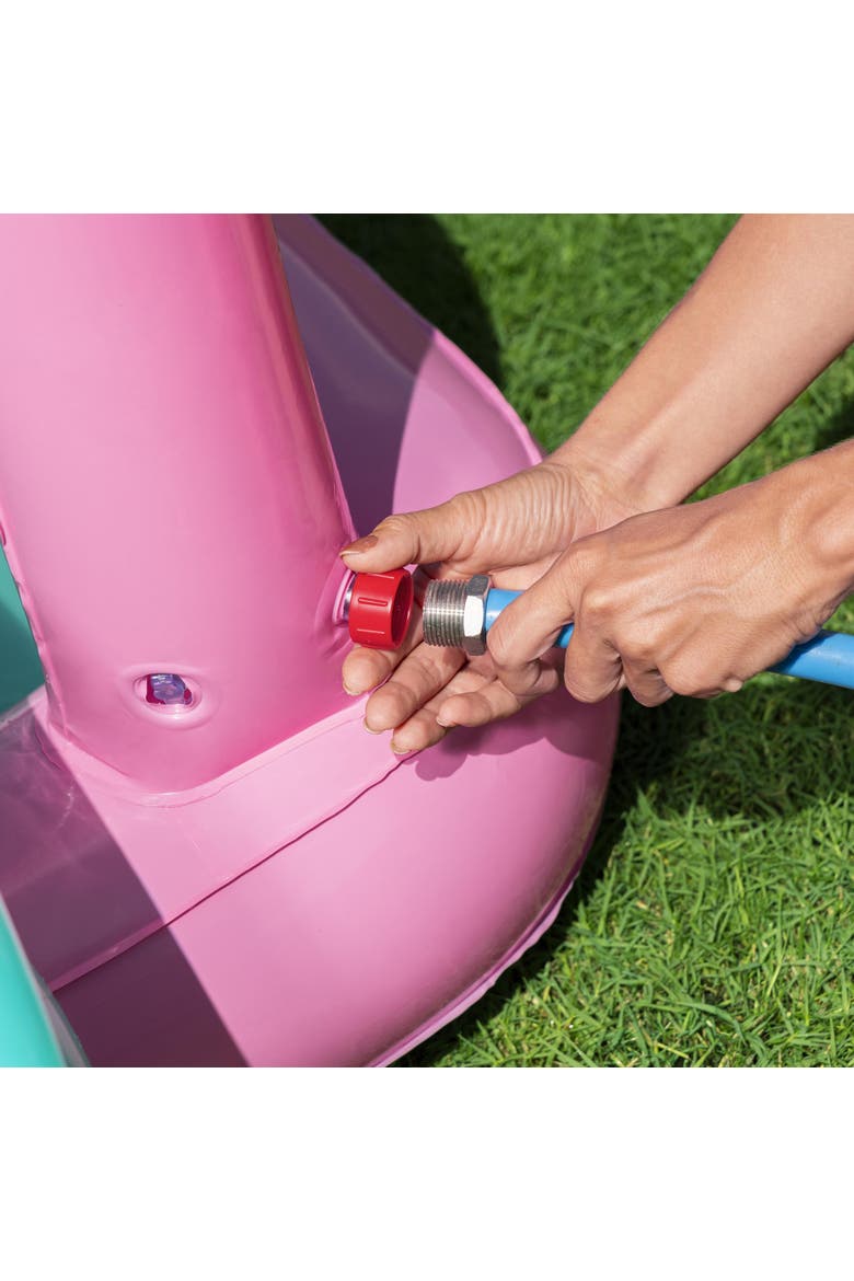 Inflatable Water Play Center & Pool, Butterfly Wonder, Alternate, color, Multicolored